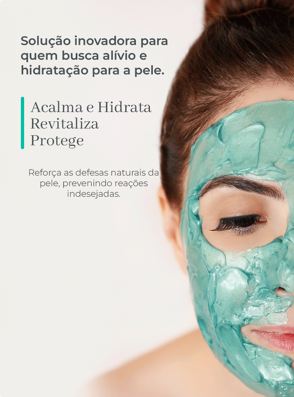 Máscara Ágata Verde - Calmante 200g