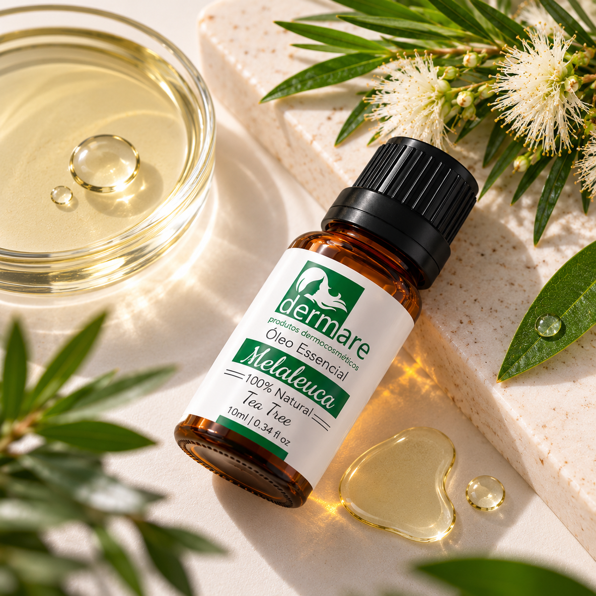 Óleo Essencial de Melaleuca - 10ml