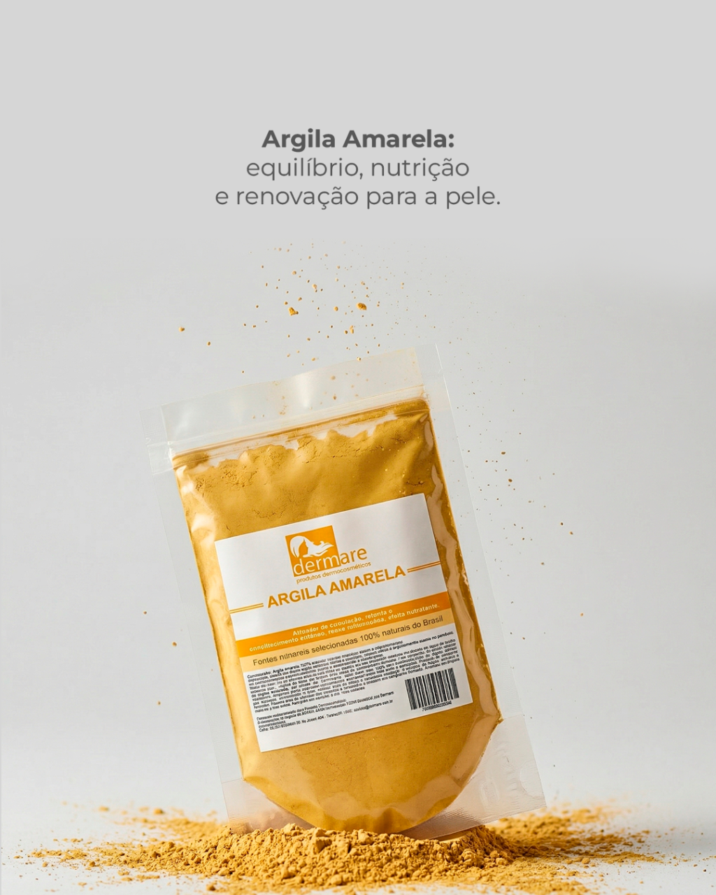 Argila Amarela 500g