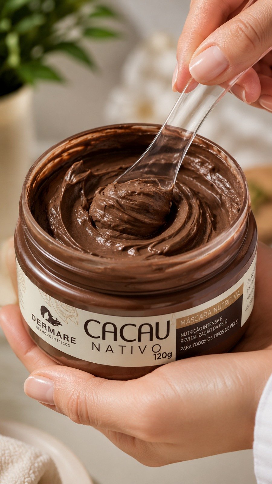 Máscara de Chocolate Cacau Nativo - 120g
