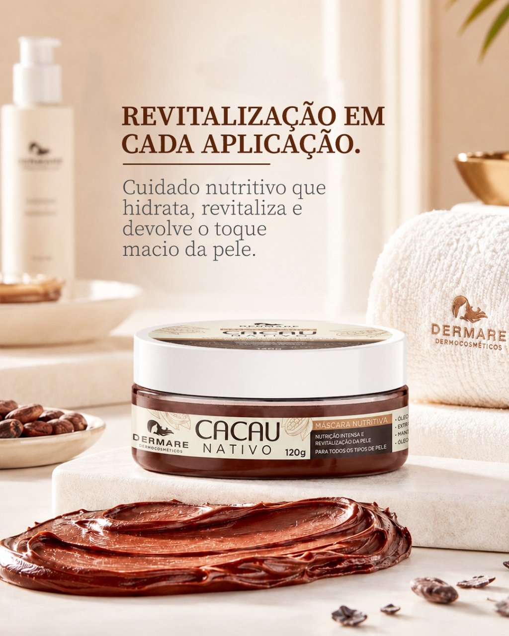 Máscara de Chocolate Cacau Nativo - 120g