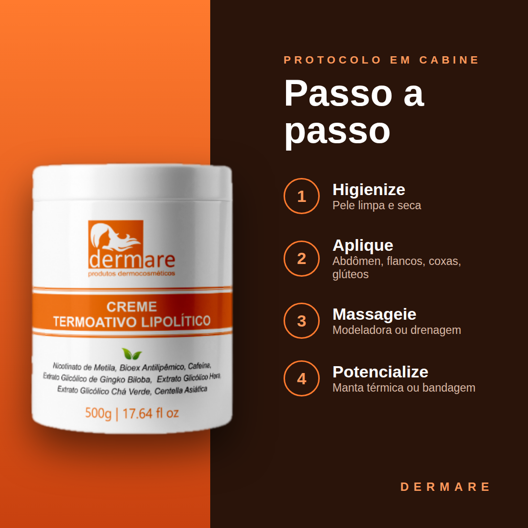 Creme Termoativo - 500G