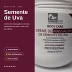 Creme de massagem de semente de uva - 500G