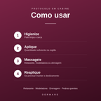 Creme de massagem de semente de uva - 500G